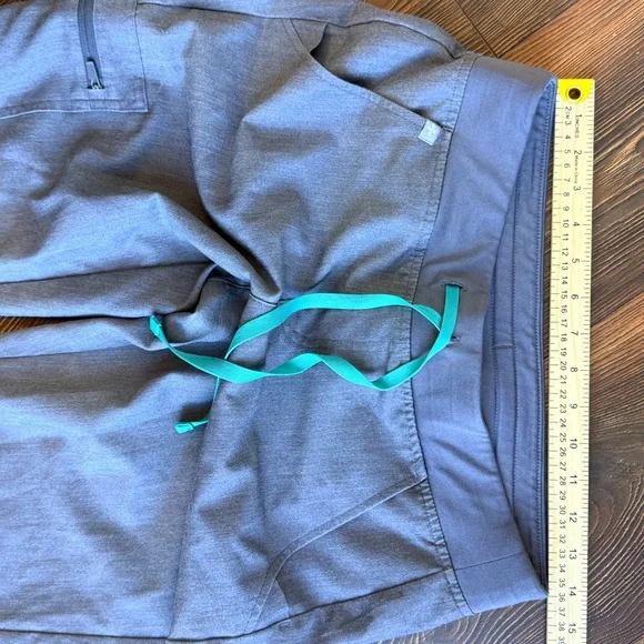 Figs Joggers with Teal Drawstring - Picture 7 of 7
